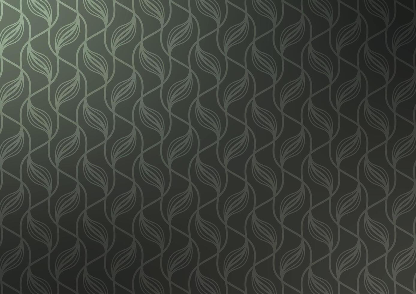 Soft art black leaf pattern presentation background vector
