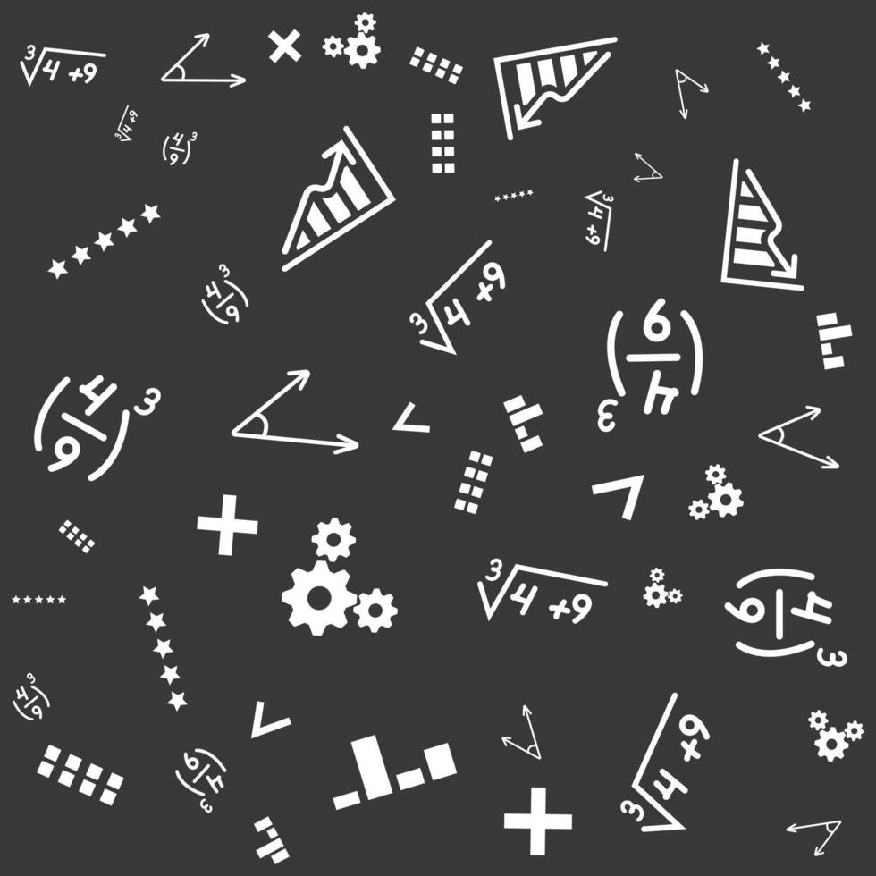 Pattern of business and finances vector