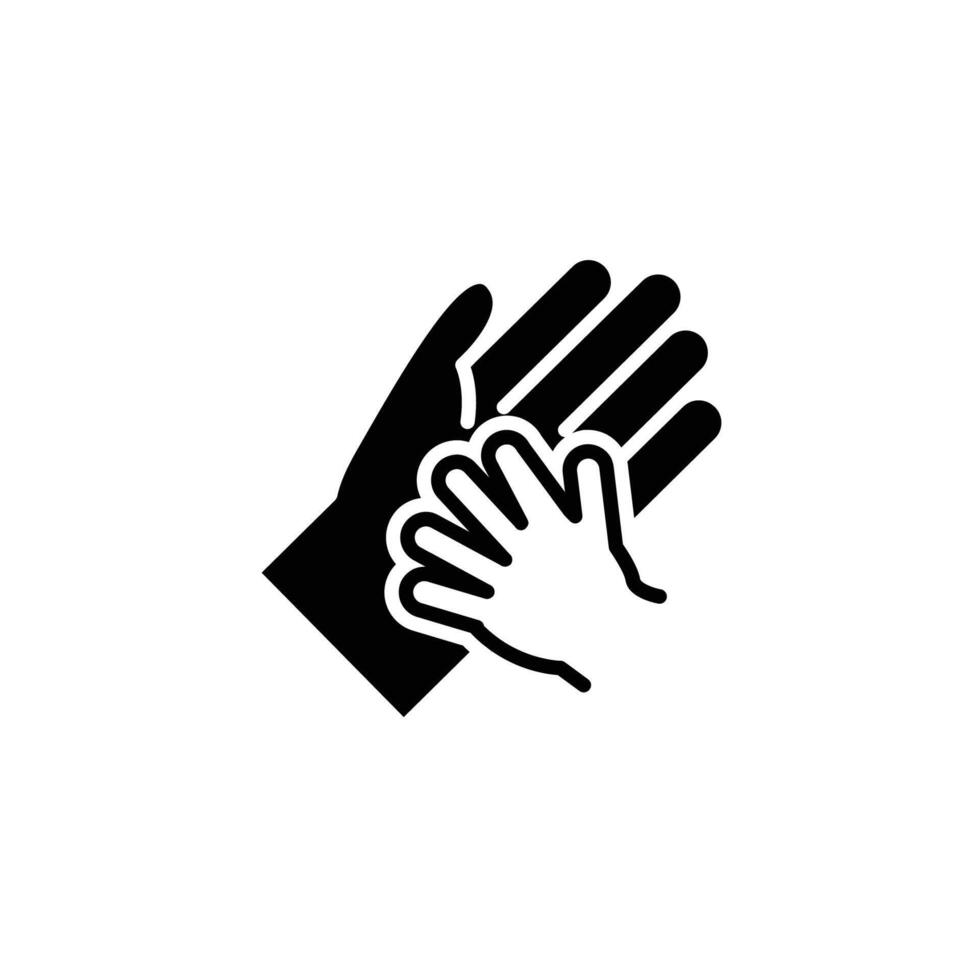 compassion solid icon design good for web or mobile app vector