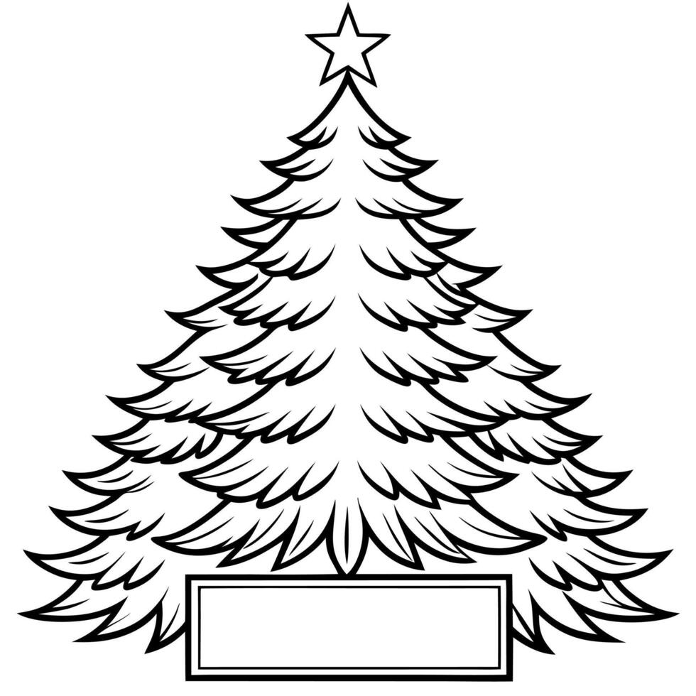 Christmas fir tree branches Background. Christmas pine tree wallpaper. Copy space. vector