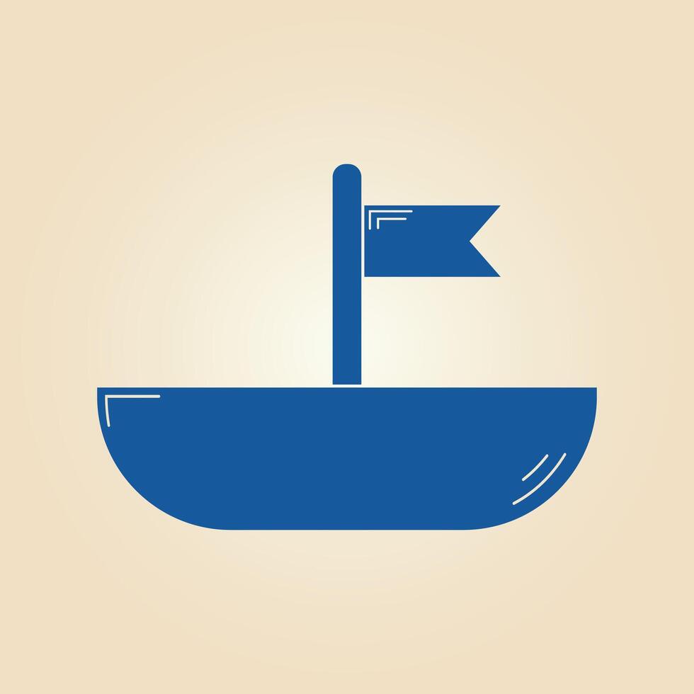 Toy Boat trendy artwork beauteous abstract illustration colorful practical design vector