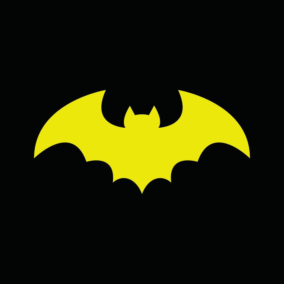 Bat trendy artwork perfect abstract illustration colorful practical design vector