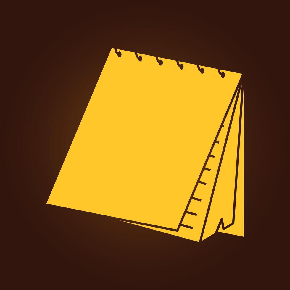 Notebook trendy artwork charming abstract illustration colorful practical design vector