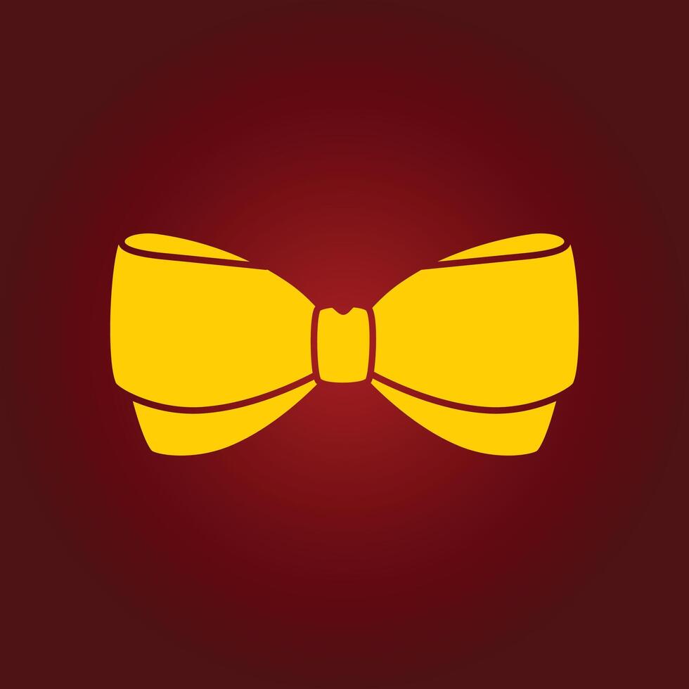 Bow tie trendy artwork magnificent abstract illustration colorful applicable design vector