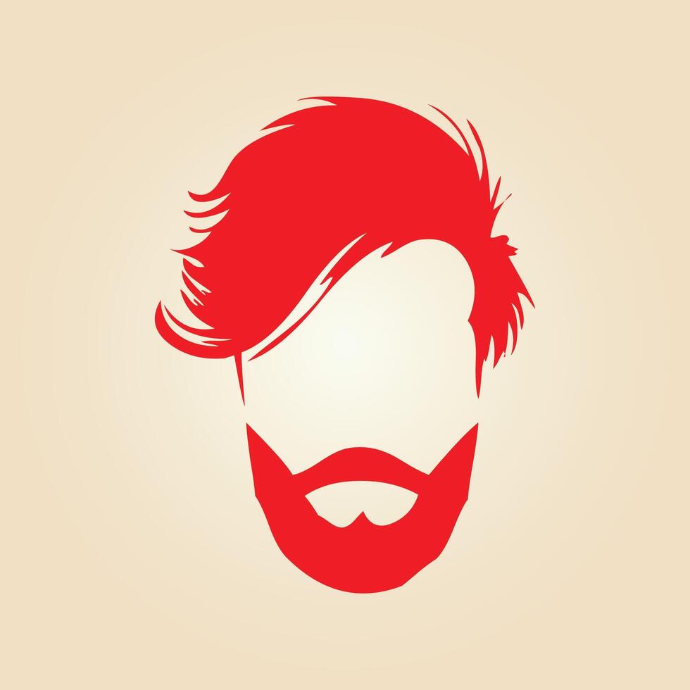 Barbershop trendy artwork ravishing abstract illustration colorful practical design vector