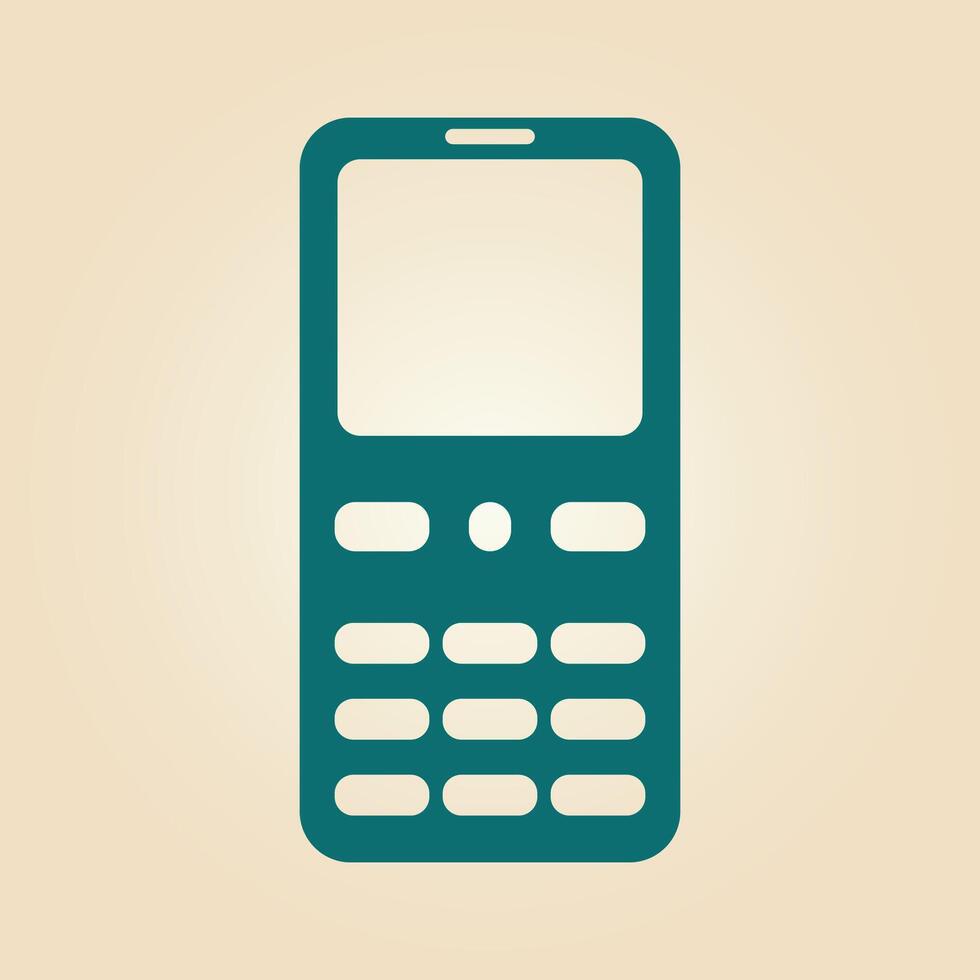 Mobile phone trendy artwork magnificent abstract illustration colorful practical design vector