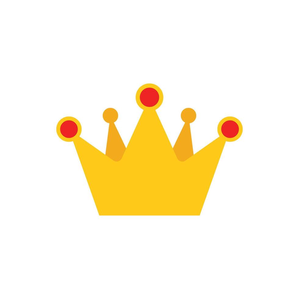 Princess crown icon in flat style. Queen diadem illustration on isolated background. Luxury tiara sign business concept. vector