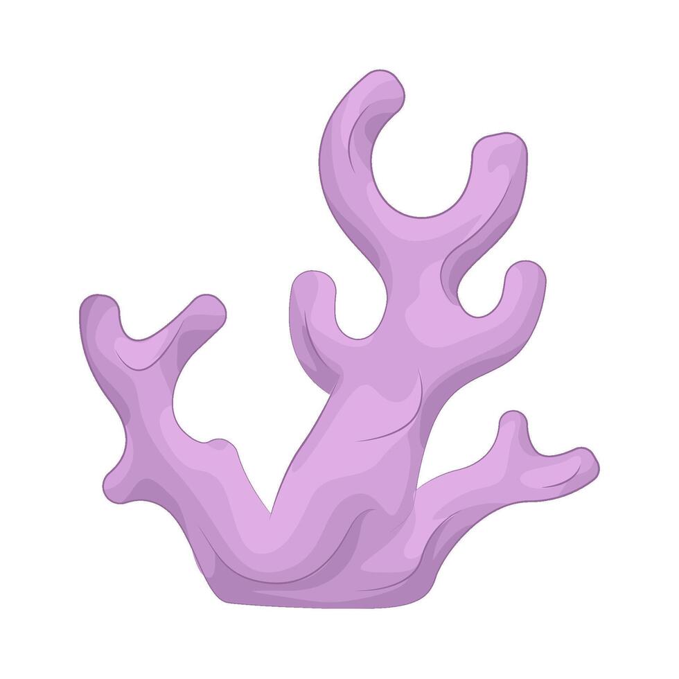 Illustration of coral vector