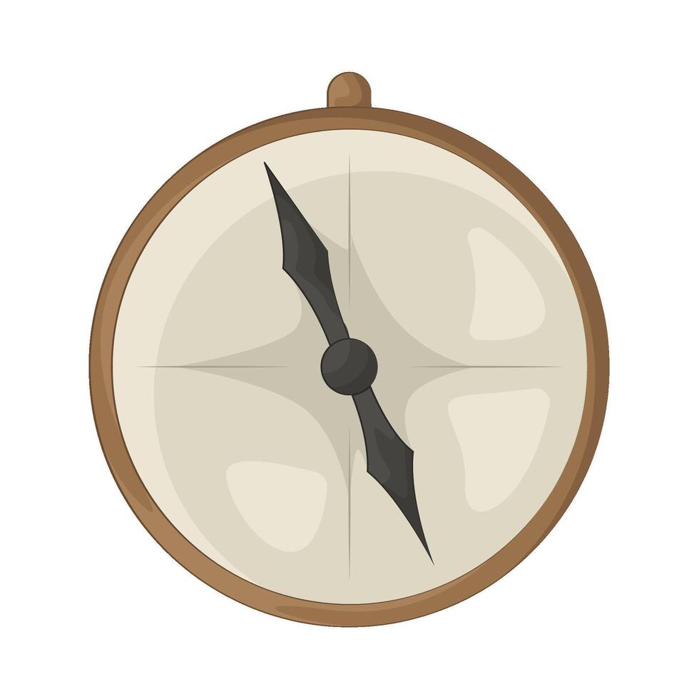 Illustration of compass vector