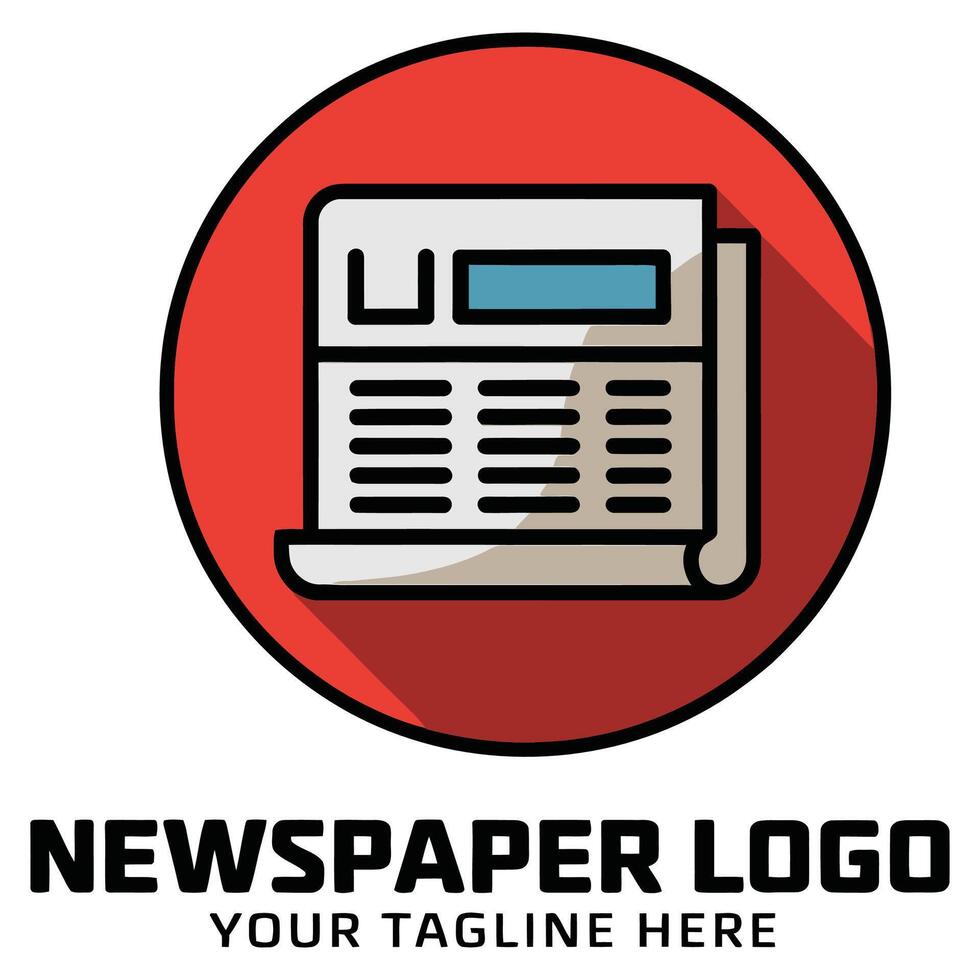 Newsletter logo design template vector