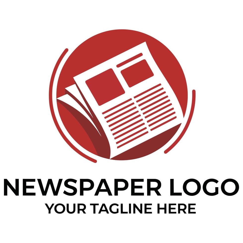 Newsletter logo design template vector