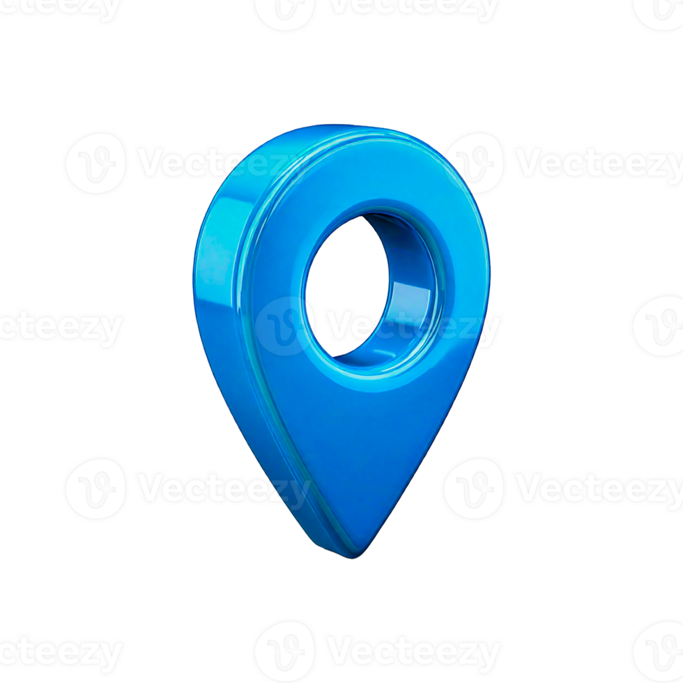 3d map pointer, blue pin map pointer icon png