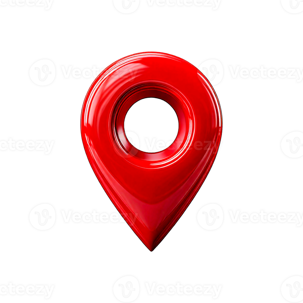 pointer with red pin, pin marker with red map png
