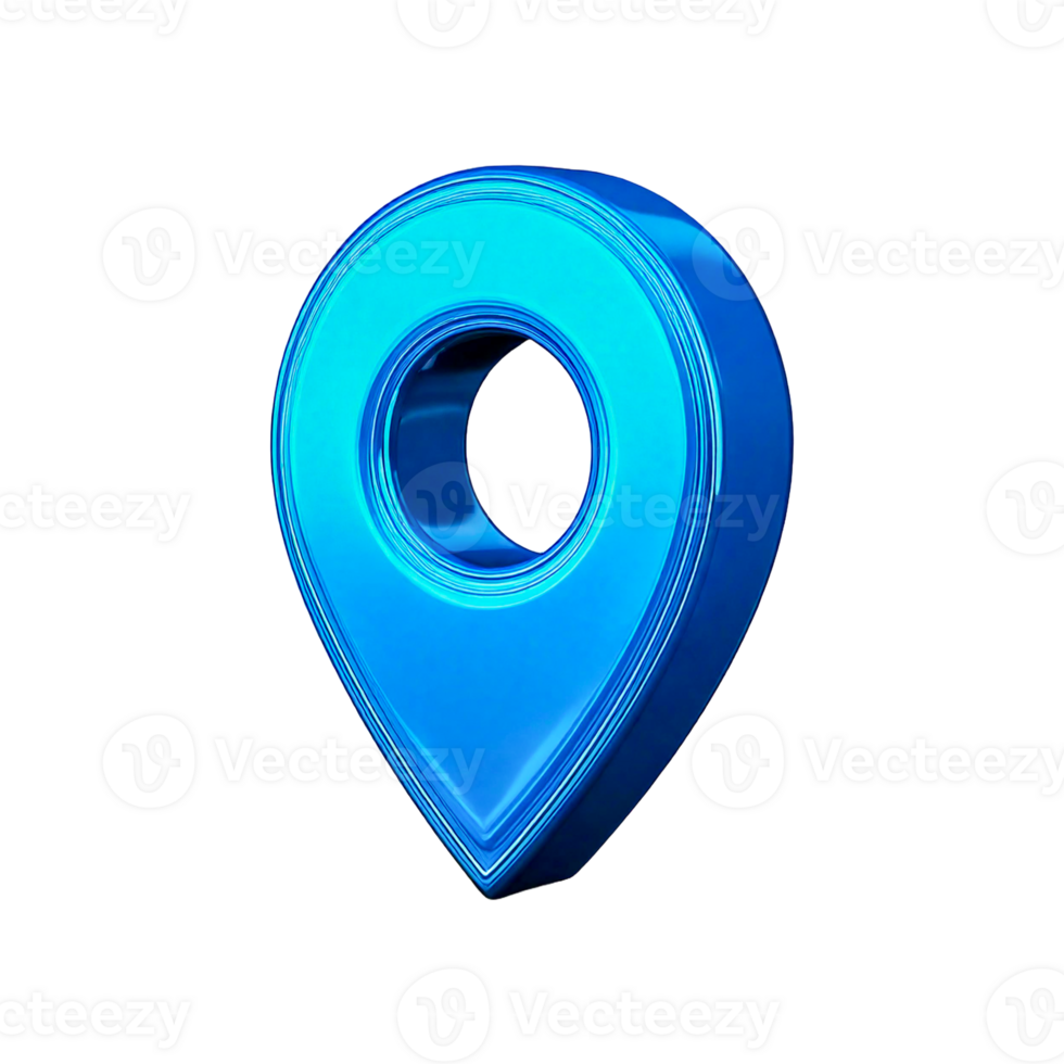 pointer with icon. blue pin map pointer icon png