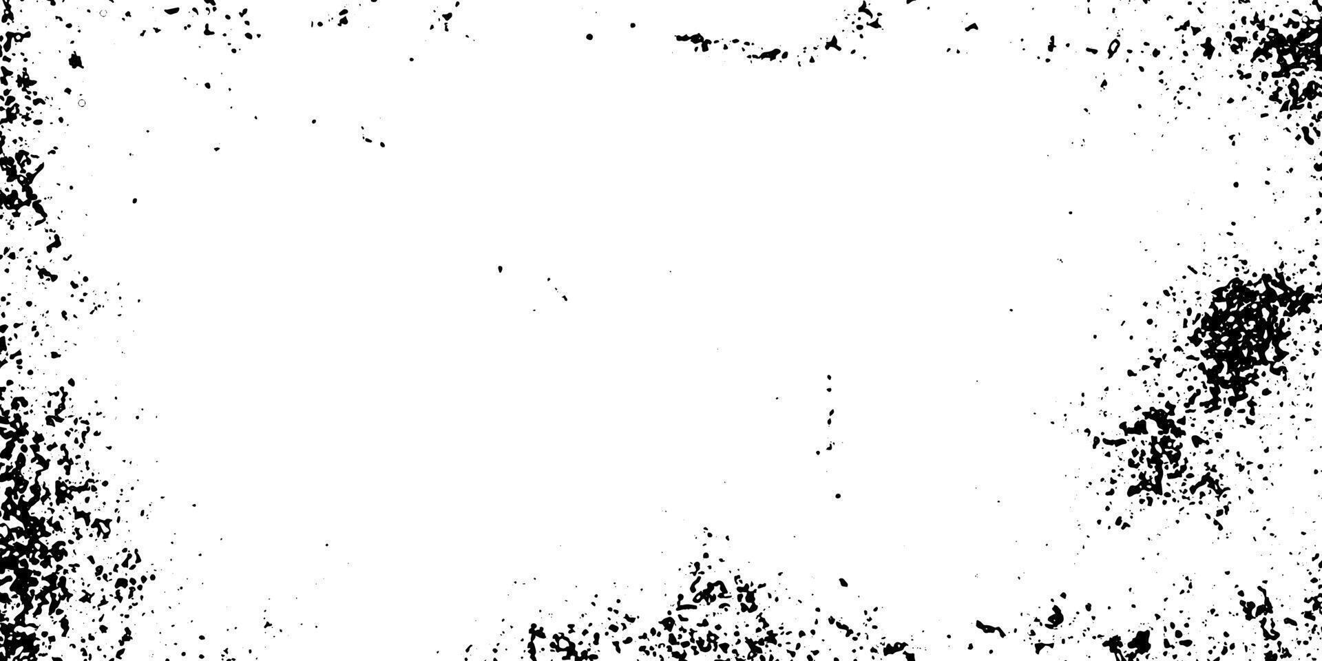 black and white grunge texture background vector