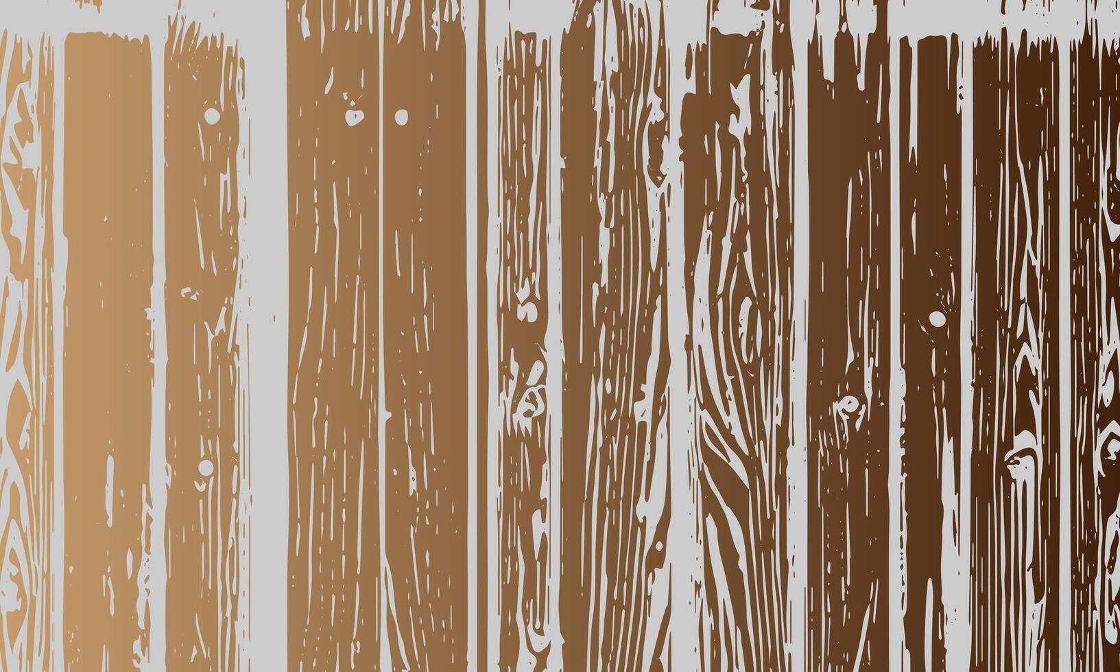 wooden texture background with brown and white paint vector
