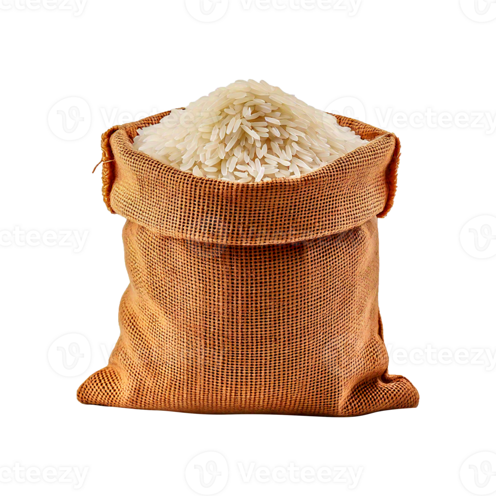 rice in a bag, a sack of rice png
