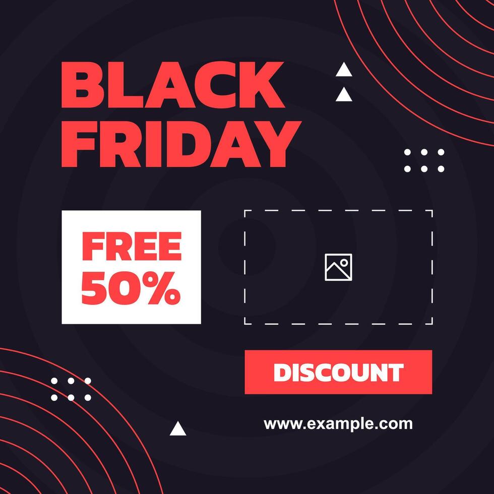 black friday discount vector