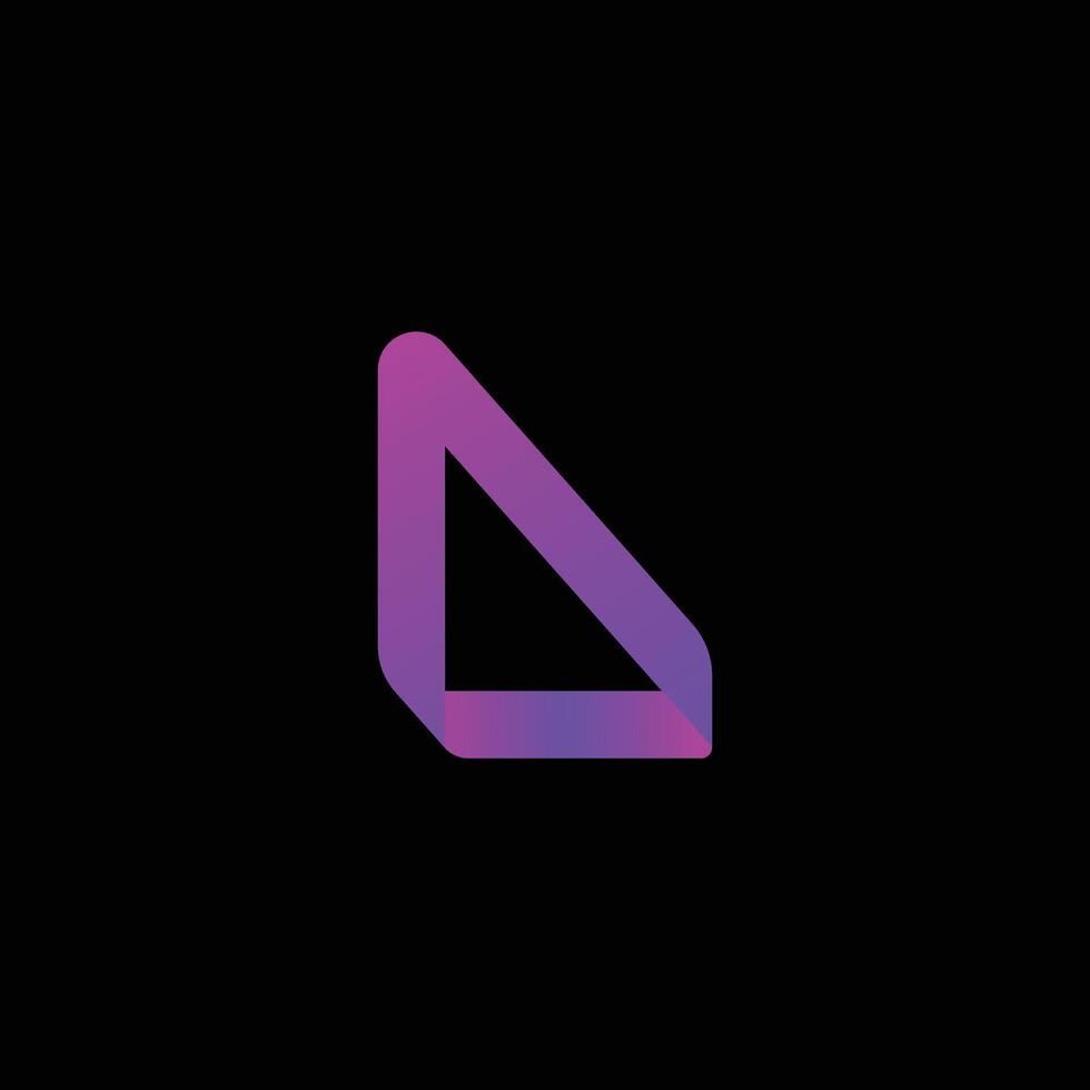 triangle logo design vector