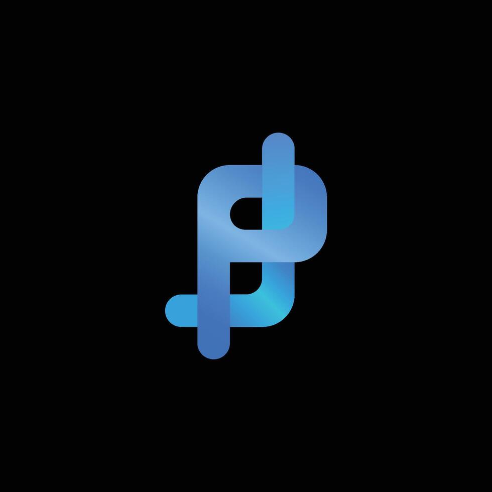 pl letter logo vector