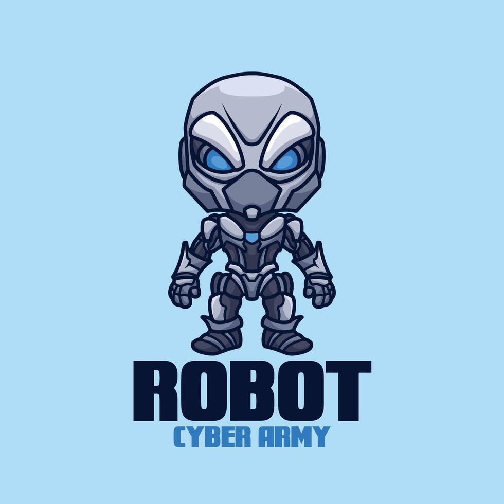 Robot Humanoid Cartoon vector