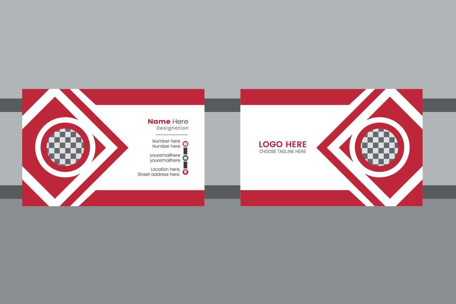 Unique Business Card Inspirations Design template vector