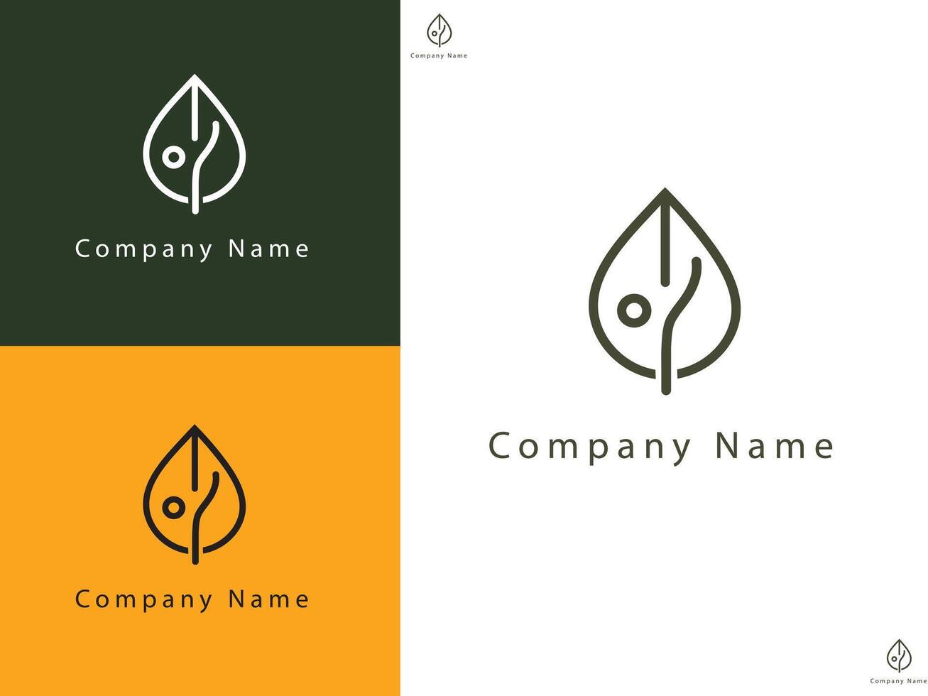 Template for a water drop logo using illustration design vector