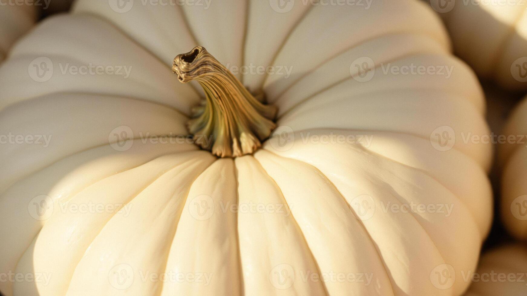 White Pumpkin Close-Up photo