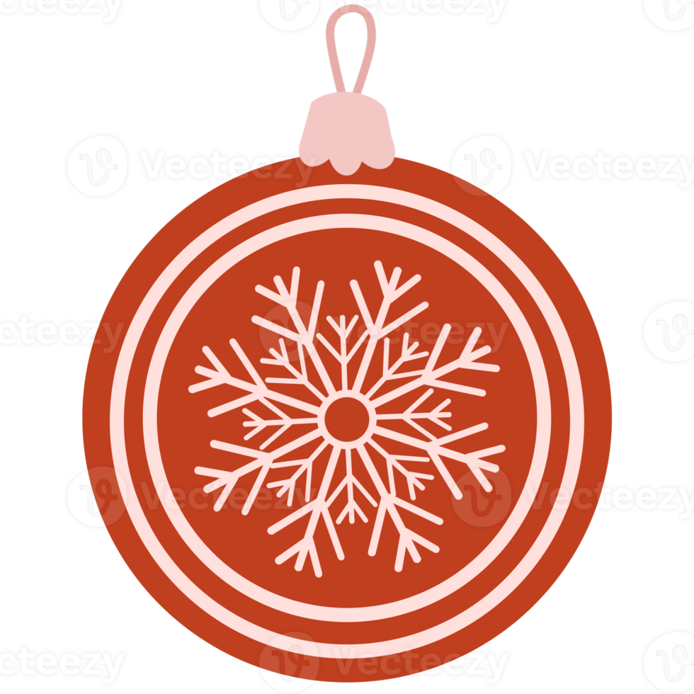 Christmas decorations, cartoon, ball hand drawn png