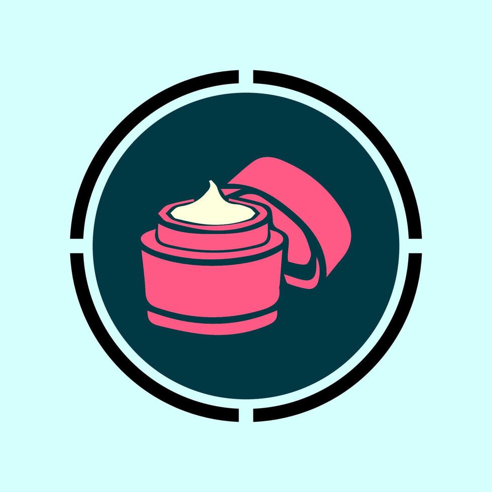 skincare face cream make up vectors illustration