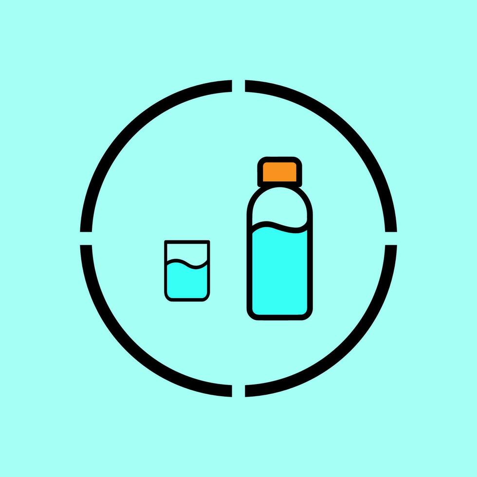 medicine bottle icon vectors illustration