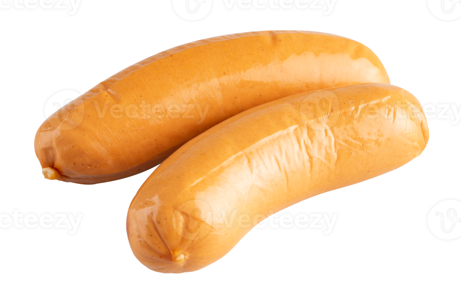 yellow sausage cut out isolated transparent background png