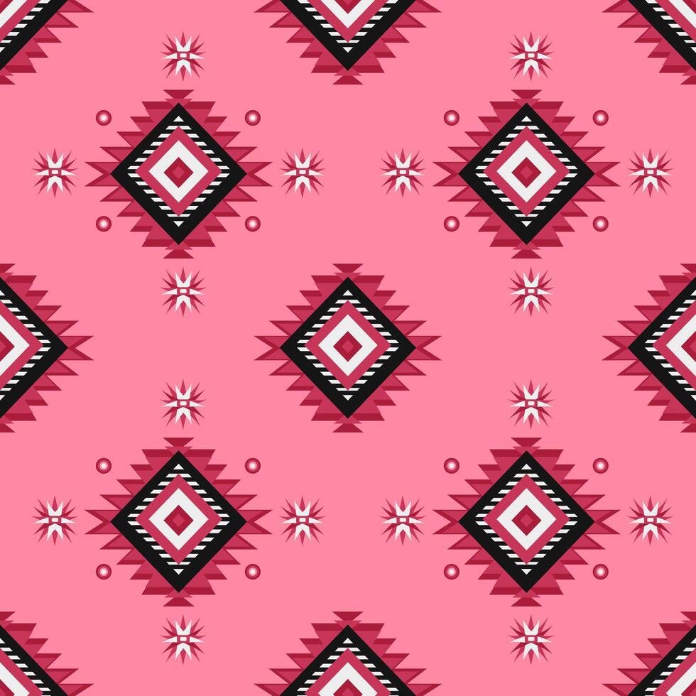 Geometry geometric local pattern fabric, Native American tribal fabric, tile, carpet, , illustration design vector