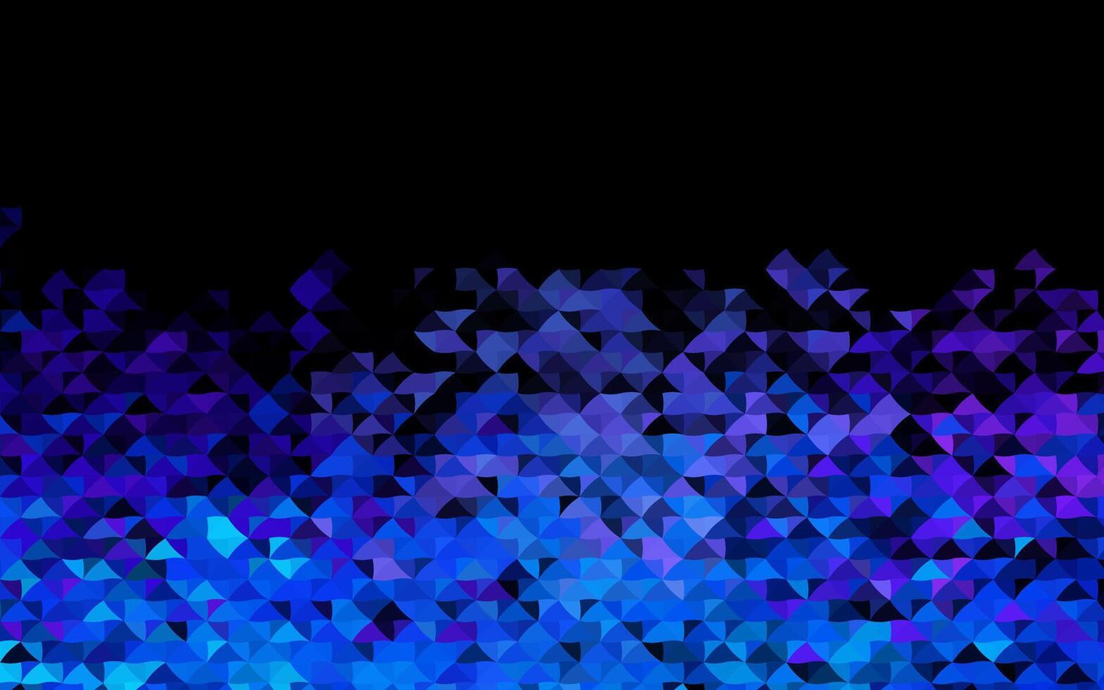 Dark Multicolor, Rainbow cover in polygonal style. vector