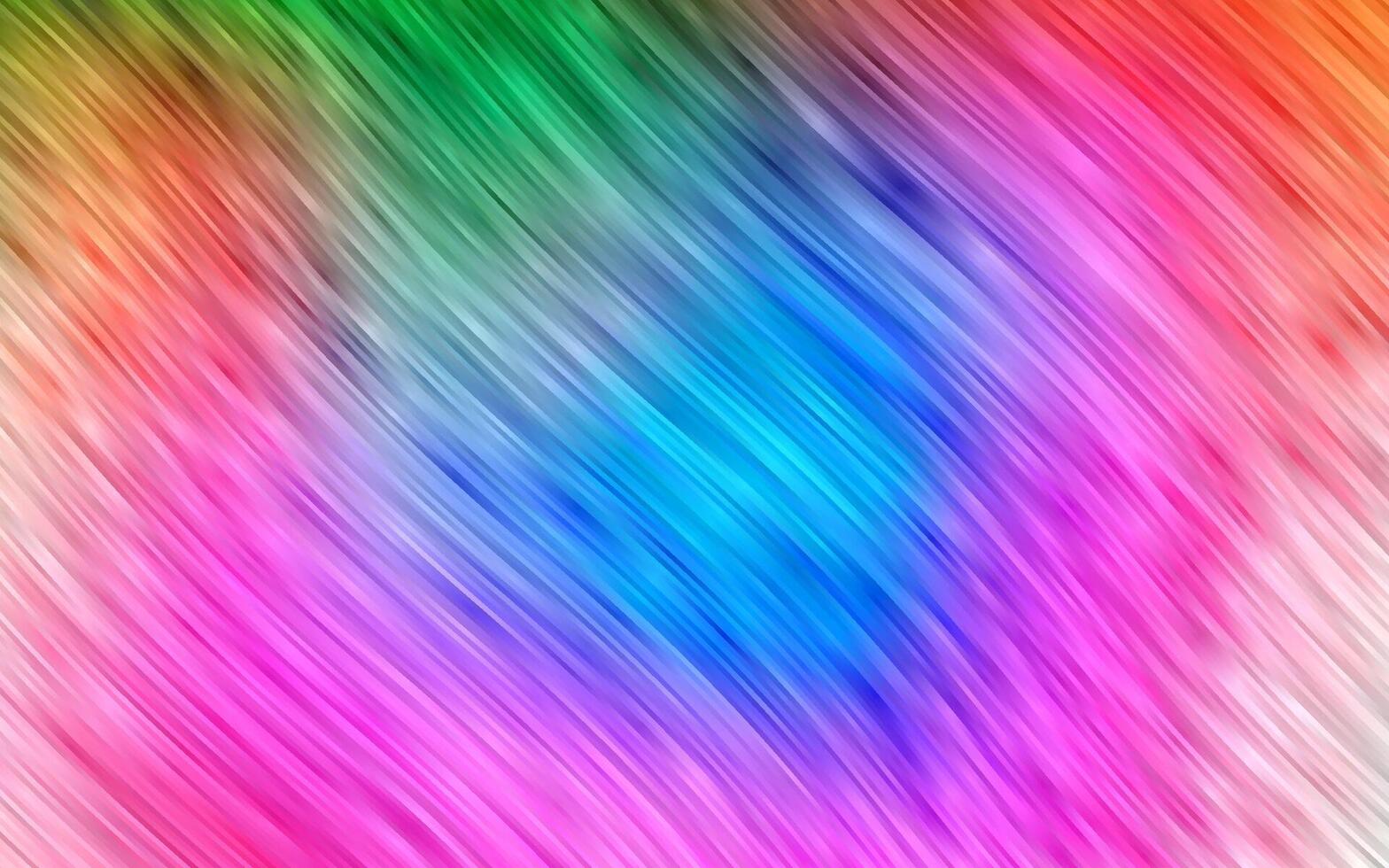 Light Multicolor, Rainbow background with lava shapes. vector
