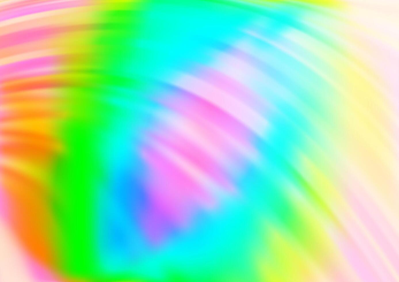 Light Multicolor, Rainbow pattern with liquid shapes. vector