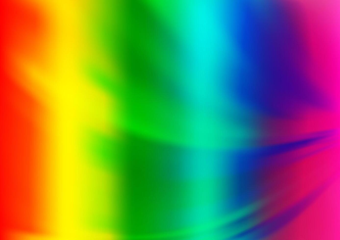 Light Multicolor, Rainbow glossy abstract template. vector