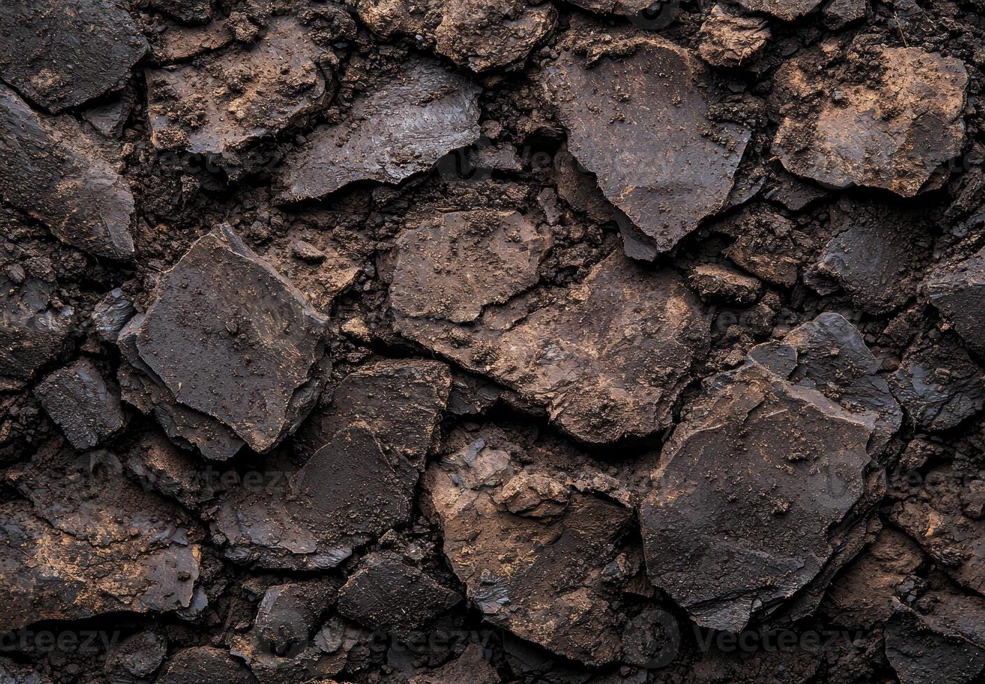 Rugged rock surface texture photo