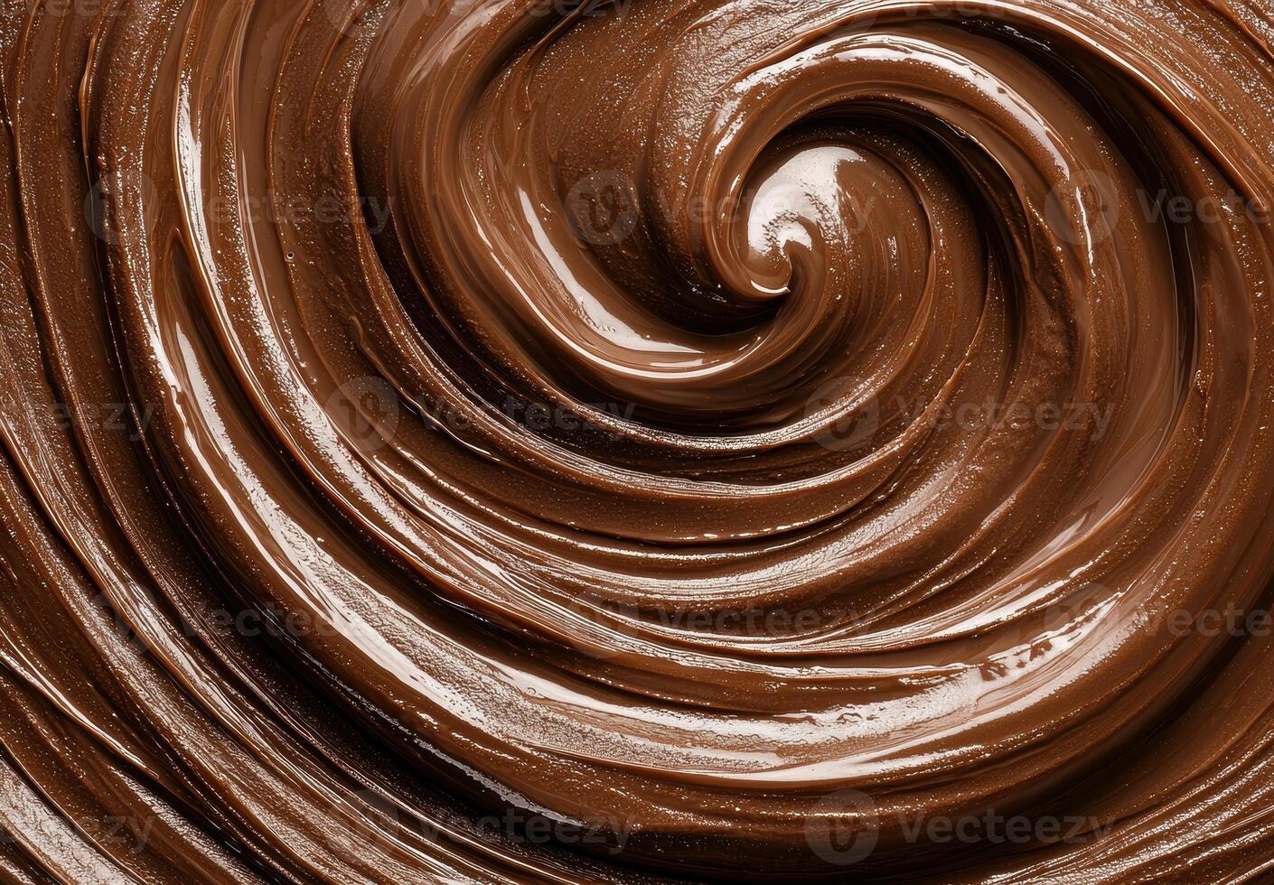 Swirling chocolate texture photo