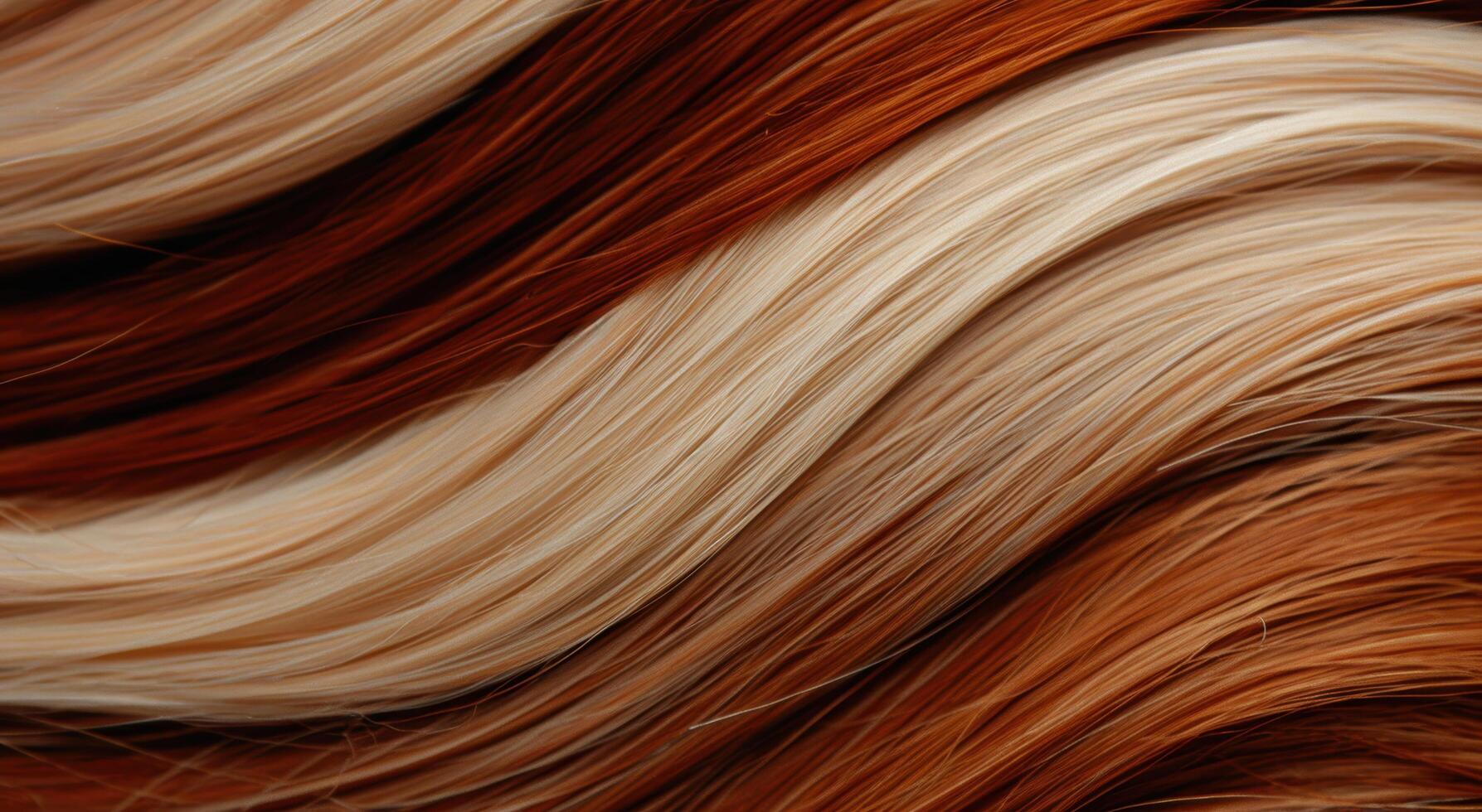 Vibrant hair texture background photo
