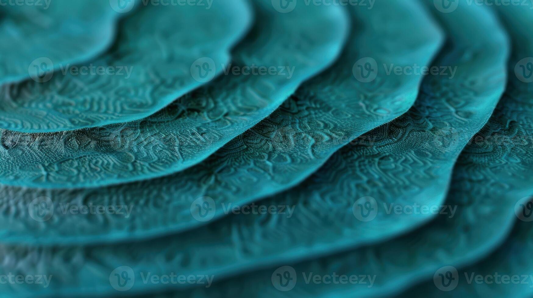 Intricate teal textile pattern photo