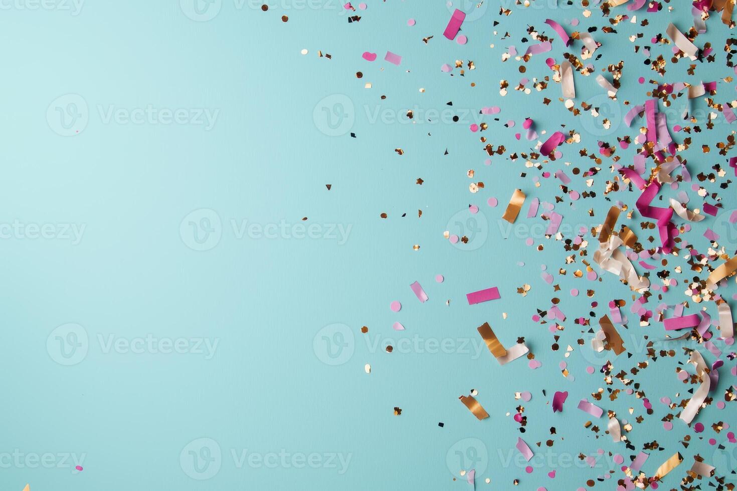 colorful confetti background photo