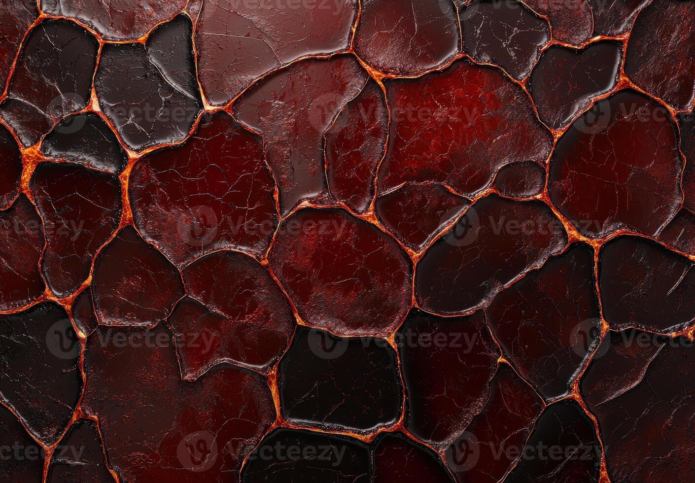 Cracked lava rock texture background photo