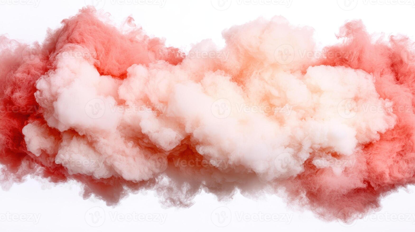 Colorful smoke explosion photo