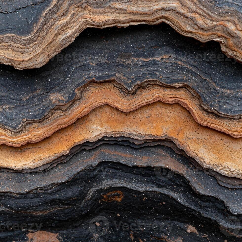 Intricate patterns of natural stone photo