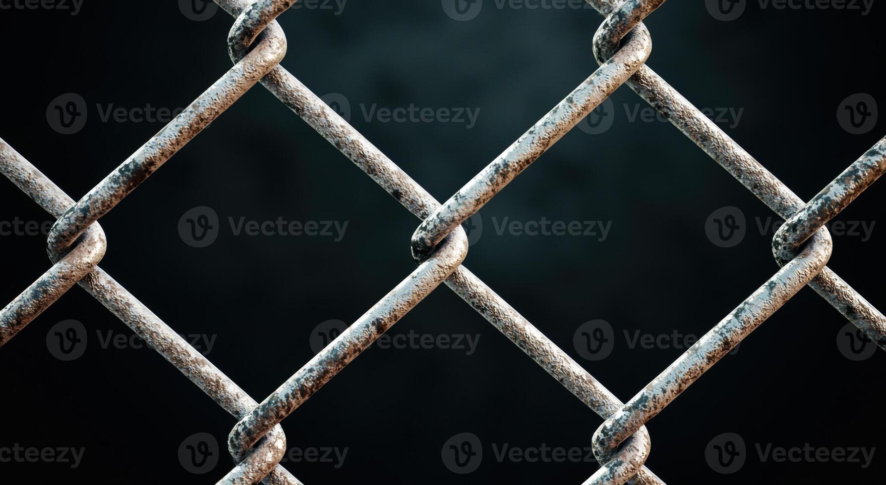 abstract metal grid pattern photo