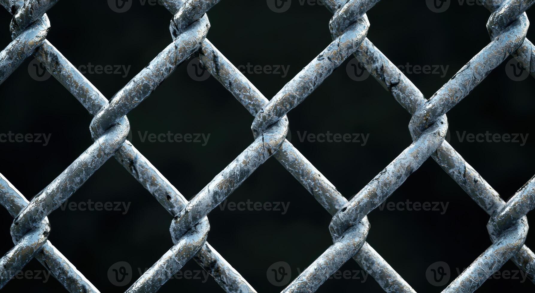 Intricate metal lattice pattern photo