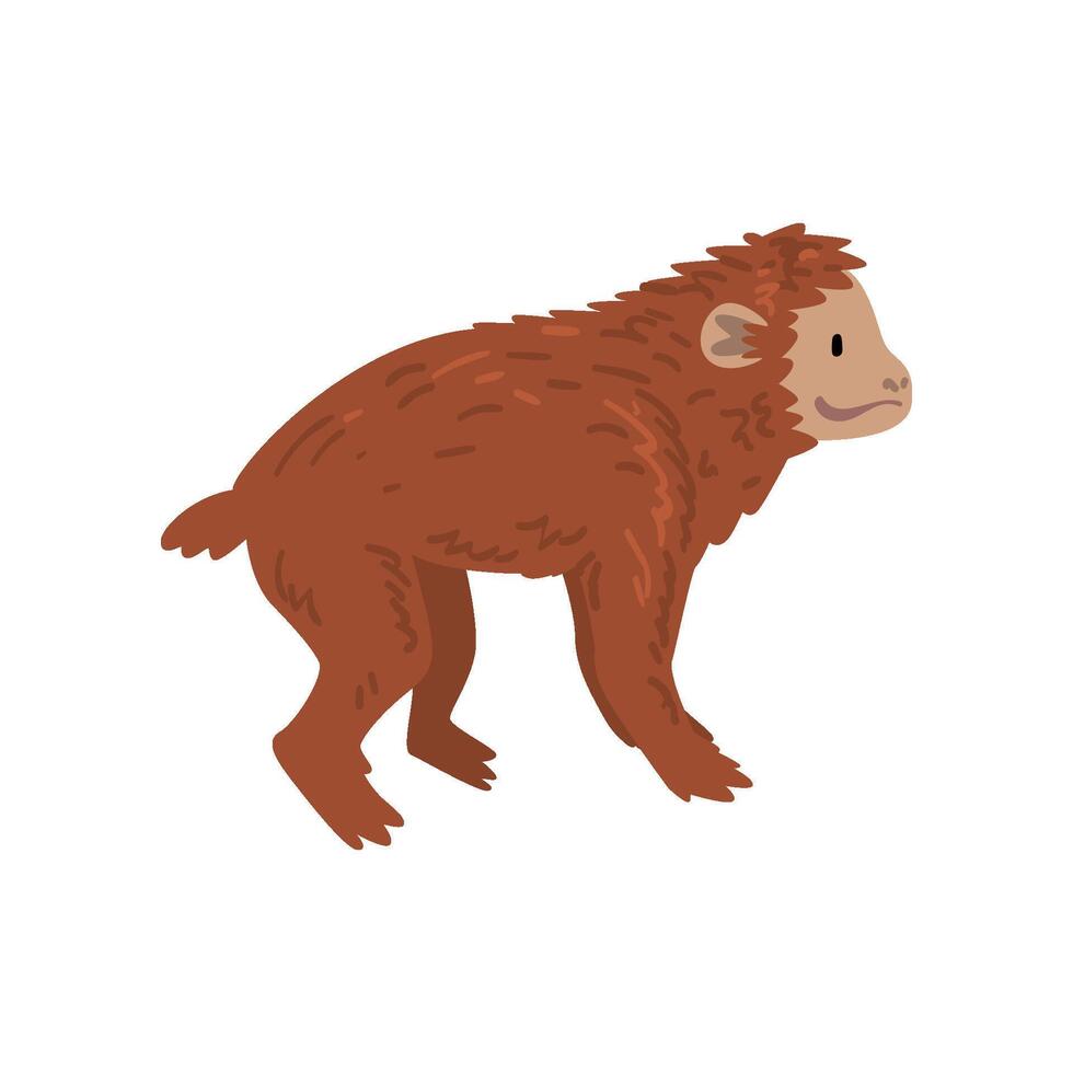 Ape, Monkey Animal Progress, Evolutionary Process of Woman Illustration vector