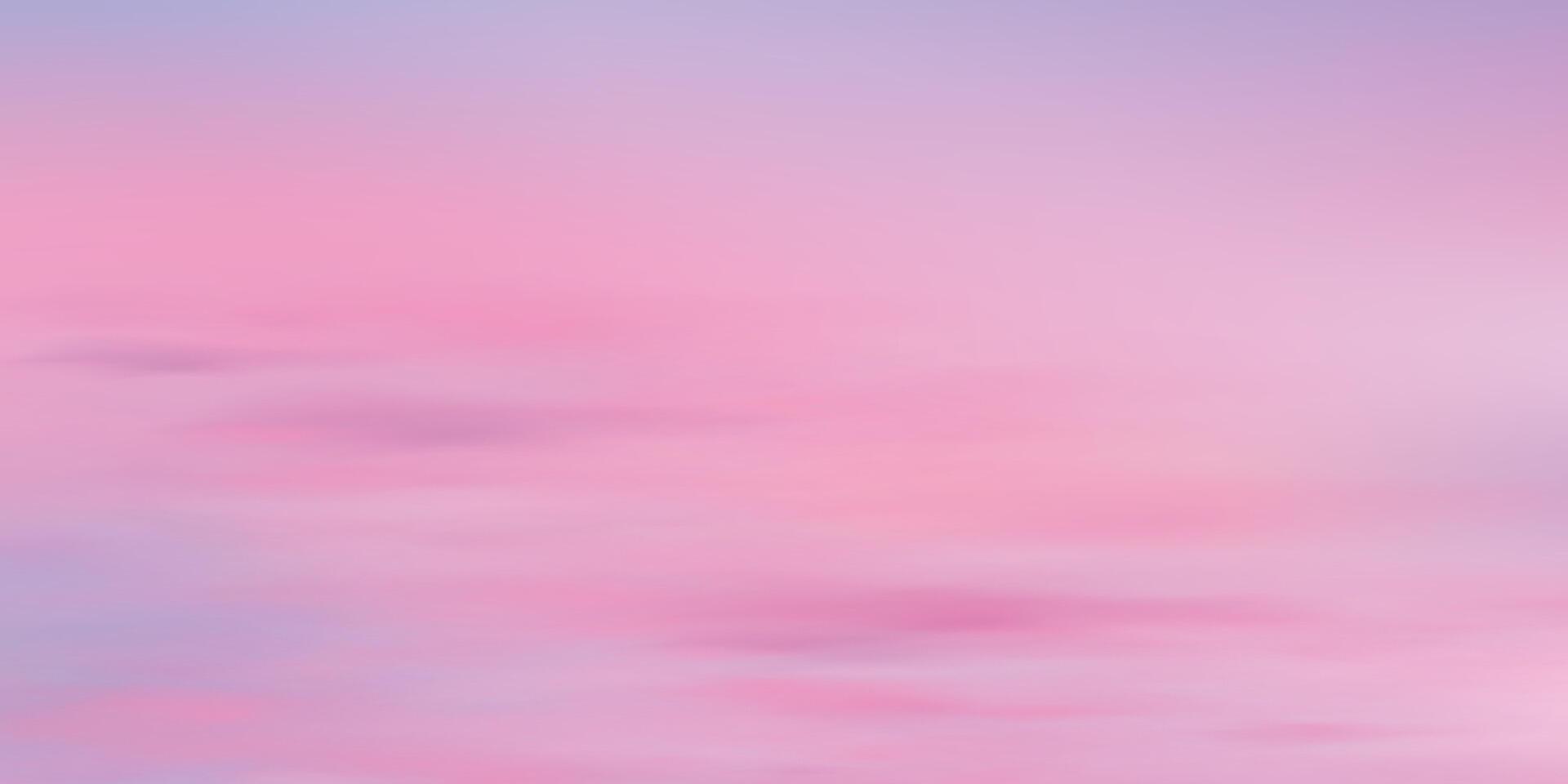 Abstract background of pink and blue clouds. Dawn in summer or spring. vector