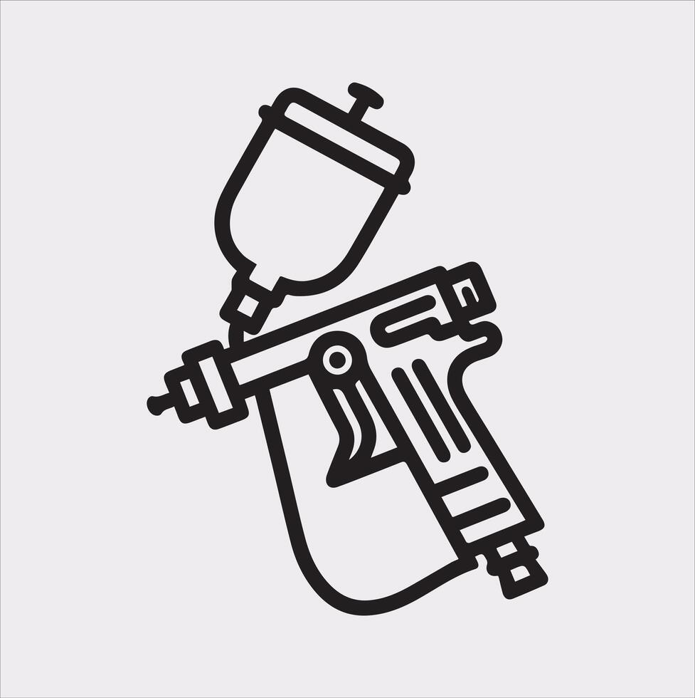 Paint Spray Art Perfect for White Background Projects vector